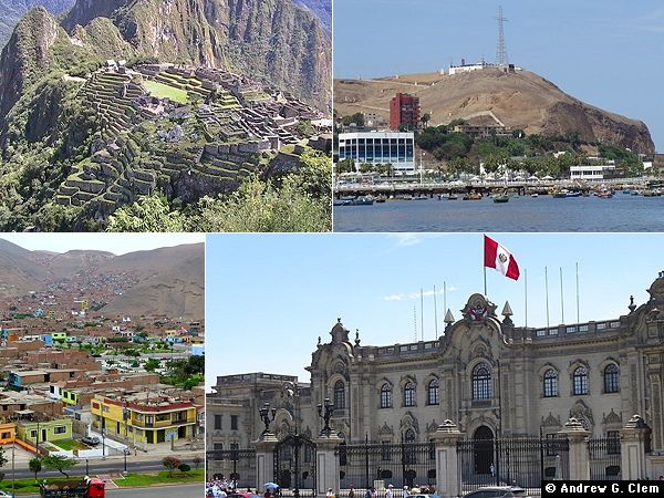 Peru composite photo