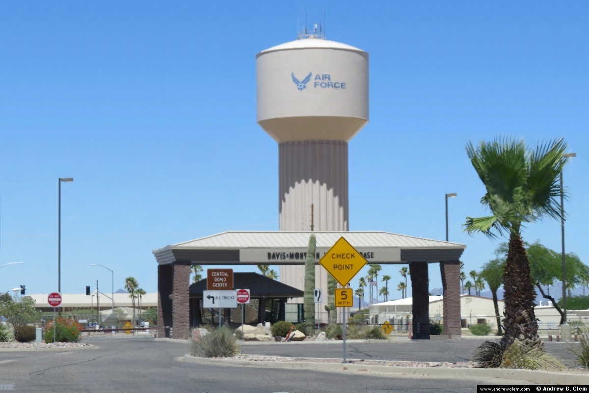Davis-Monthan Air Force Base east gate